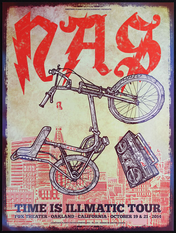 Nas Time Is Illmatic Tour at Fox Theater on October 19 and 21, 2014