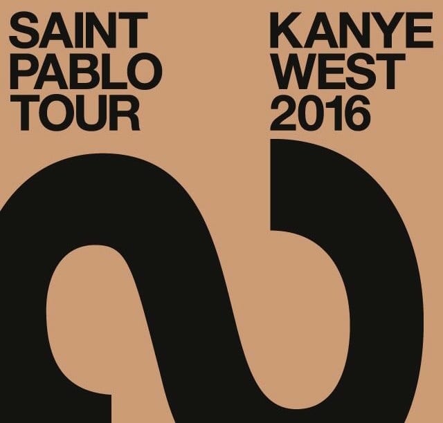 Kanye West Saint Pablo Tour artwork