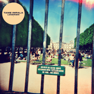 Tame Impala Lonerism album artwork used for the 2014 Fox Theater show