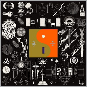 Bon Iver 22, A Million album artwork used for the 2016 Fox Theater show