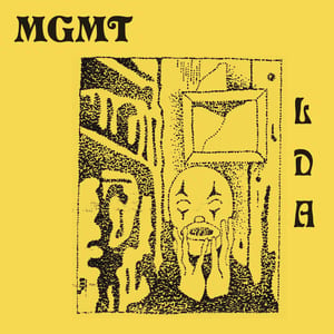 MGMT Little Dark Age album artwork used for the 2018 Warfield show