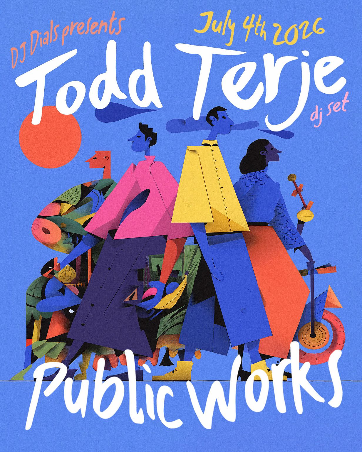 Todd Terje DJ set at Public Works on July 4, 2026